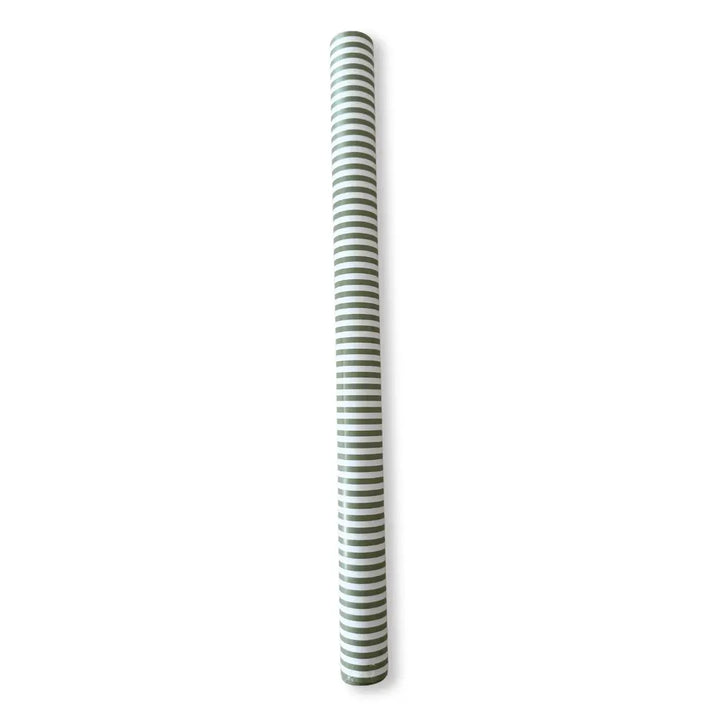Green Striped Paper Table Runner – 19.5” x 150” | Disposable Party Table Décor - Josi James - Table Runner