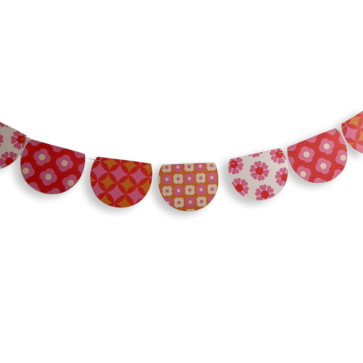 Groovy Scalloped Banner - Josi James - Banners