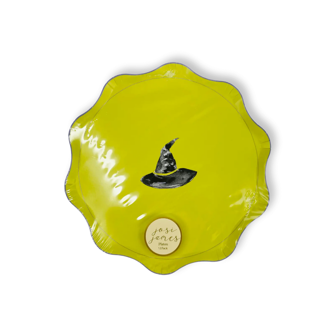 Halloween Solid Dessert Plates (12pcs) - Josi James - 8.5 Inch Plate