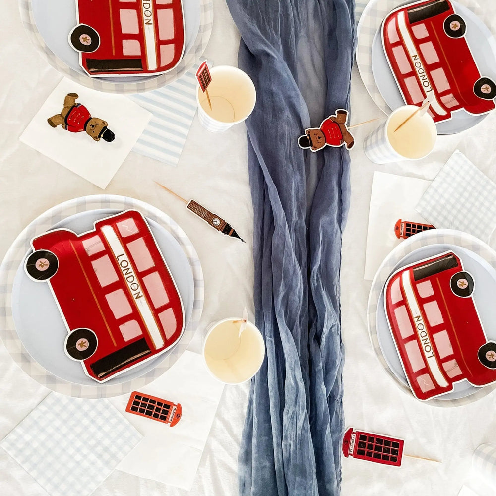 London Toppers (8pcs) - Josi James - Cake Banner