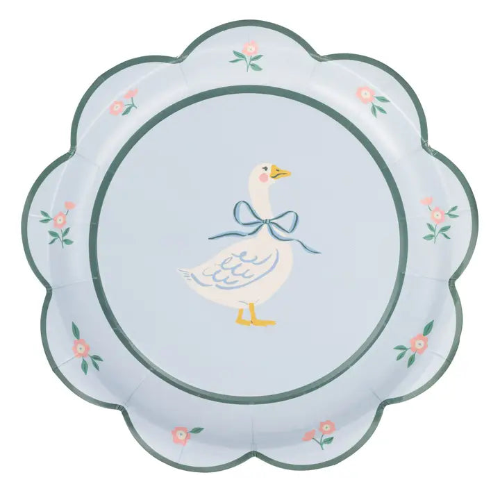 Goose 8" Plate, 8pcs My Minds Eye