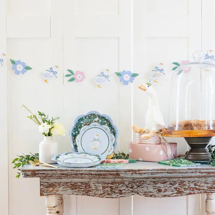 Goose 8" Plate, 8pcs My Minds Eye