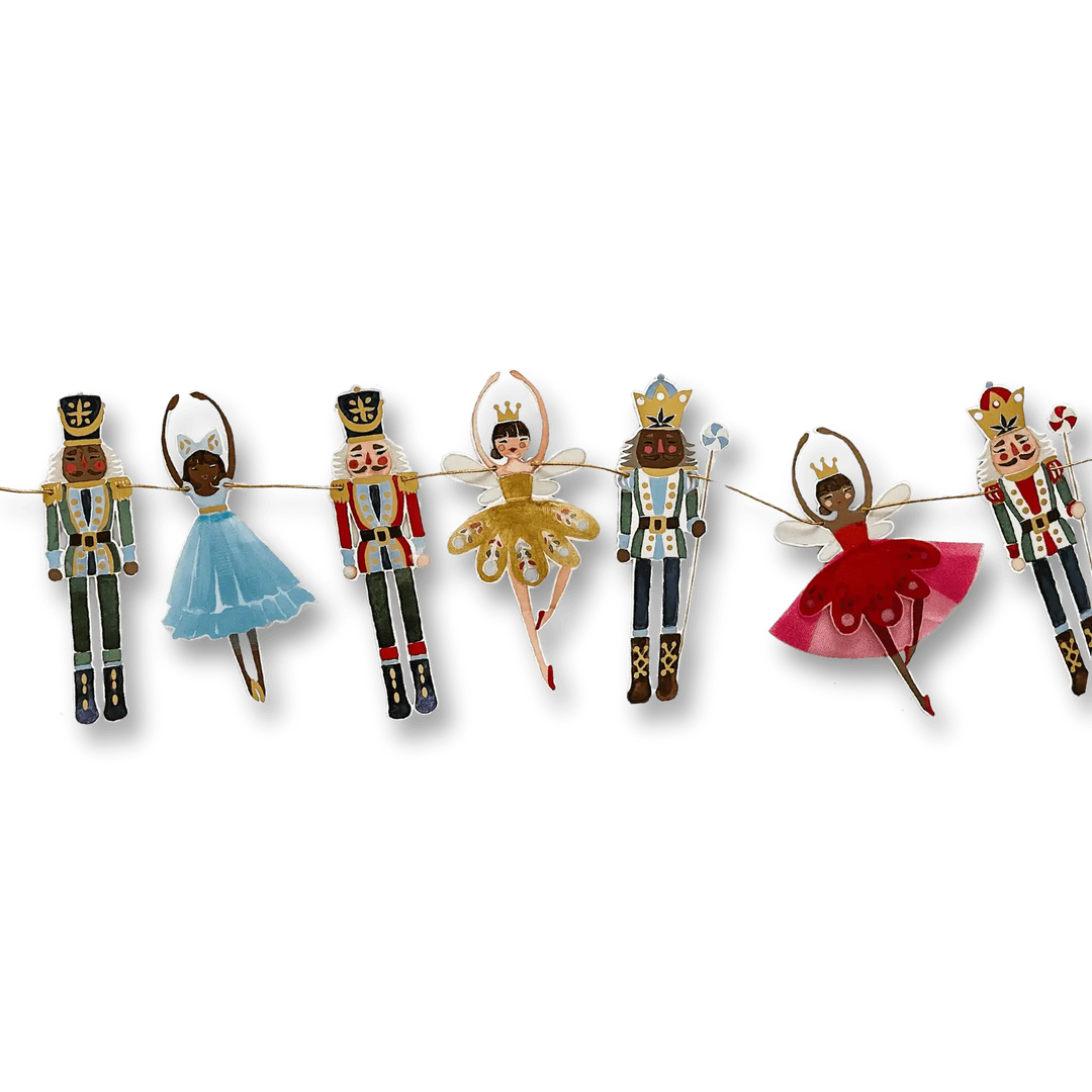 Nutcracker Christmas Banner - Josi James - Banners