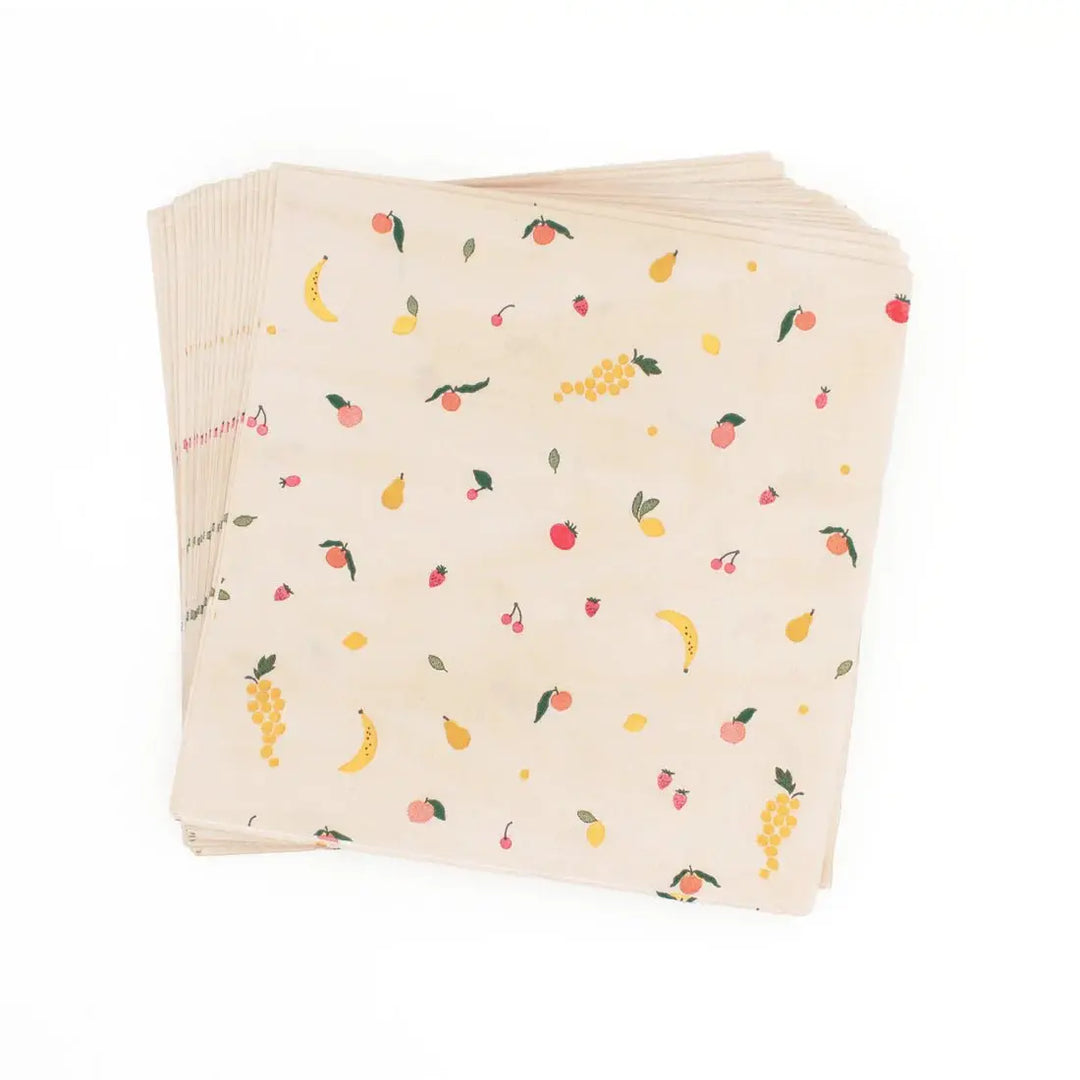 Petits Fruits Plates, 10pcs - Josi James - 9 Inch Plate