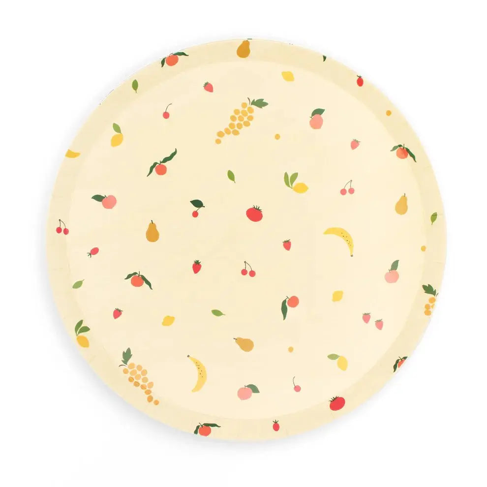 Petits Fruits Plates, 10pcs - Josi James - 9 Inch Plate