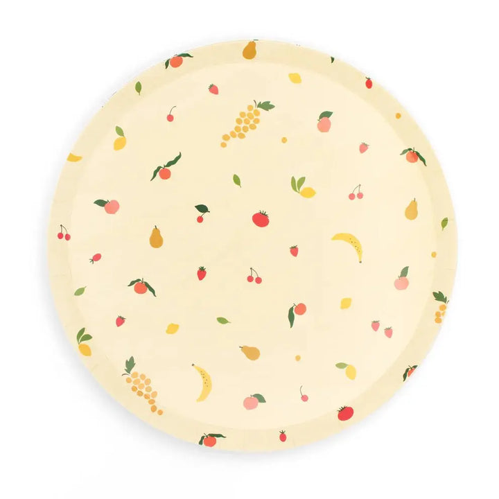 Petits Fruits Plates, 10pcs - Josi James - 9 Inch Plate