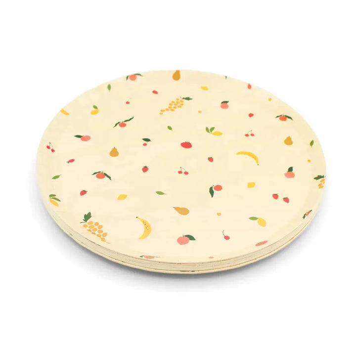 Petits Fruits Plates, 10pcs - Josi James - 9 Inch Plate