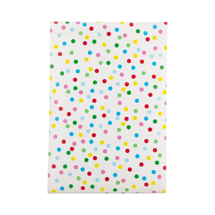 Polka Dot Paper Table Runner – 16" x 120" - Josi James - Table Runner