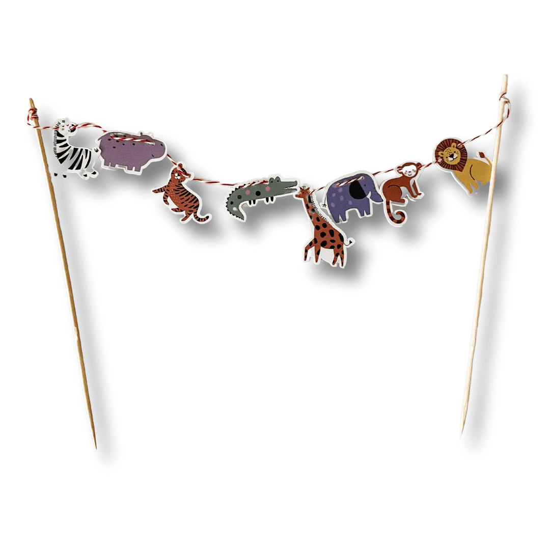 Safari Cake Banner - Josi James - Cake Banner