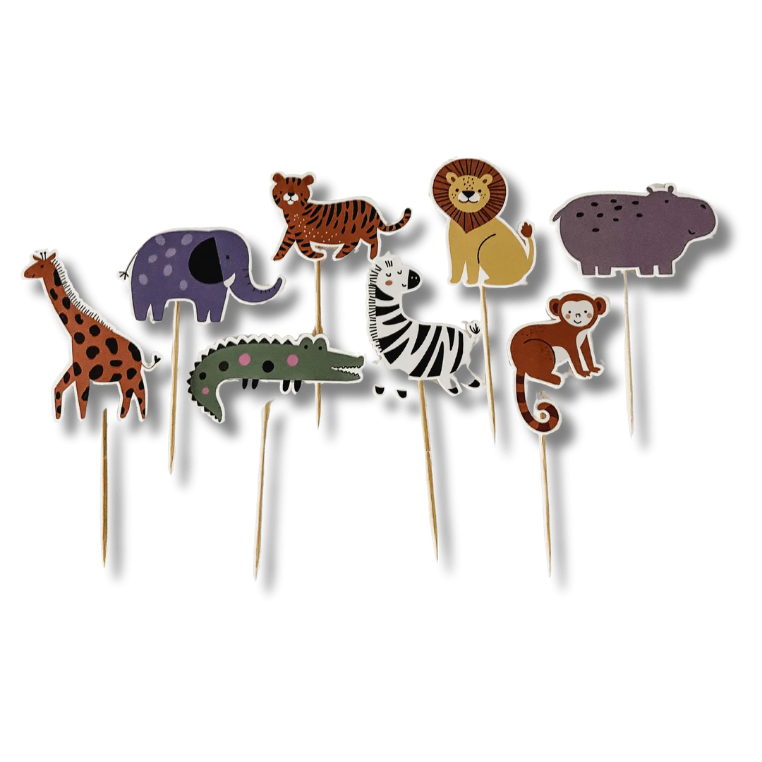 Safari Cupcake Toppers - Josi James - Cupcake Toppers