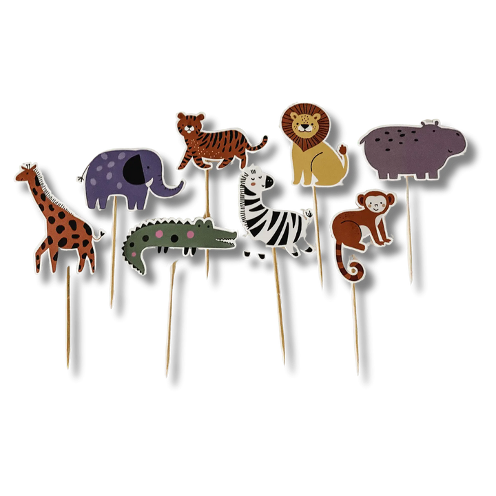 Safari Cupcake Toppers - Josi James - Cupcake Toppers