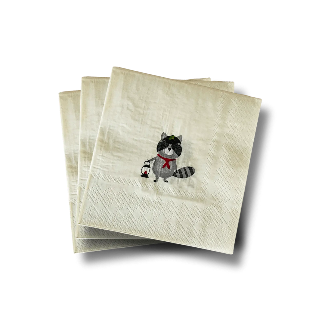 Scout Small Disposable Paper Napkins (16pcs) - Josi James - Small Napkins
