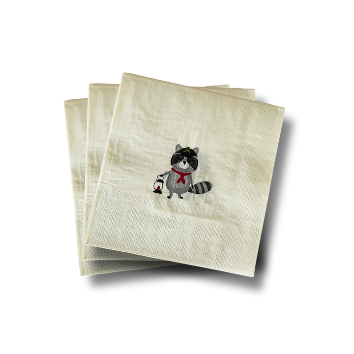Scout Small Disposable Paper Napkins (16pcs) - Josi James - Small Napkins