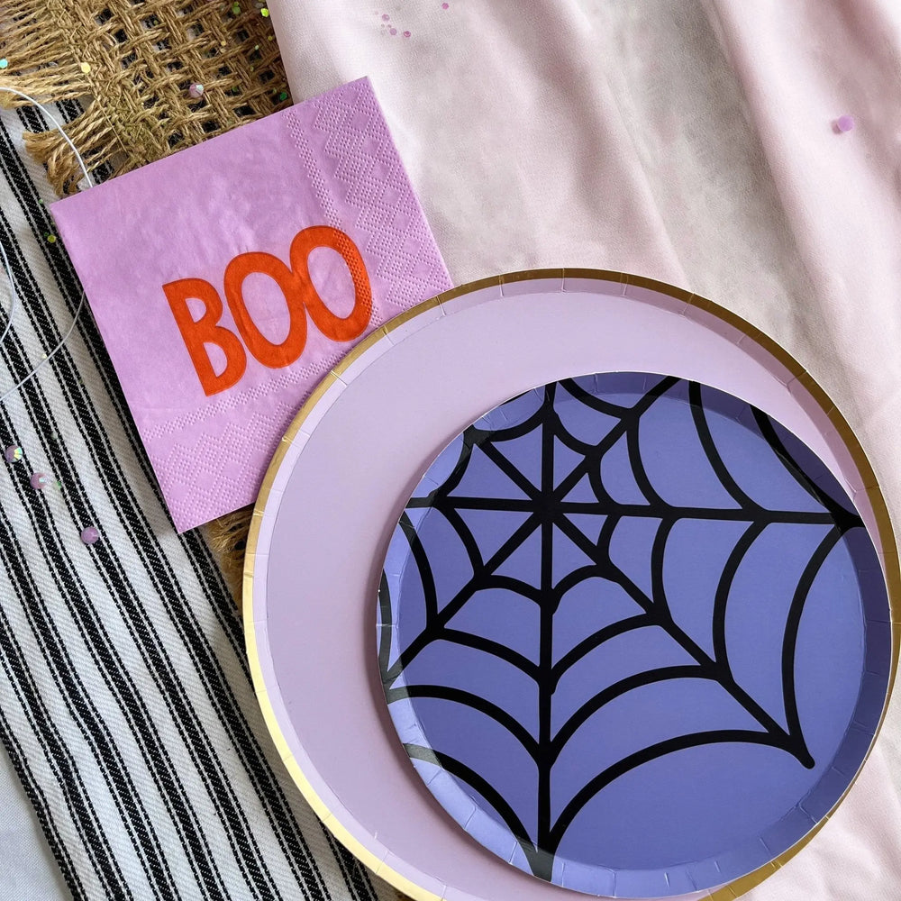 Small Boo Disposable Paper Napkins (16pcs) - Josi James - Small Napkins