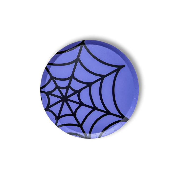Small Spider Web Dessert Plate (8pcs) - Josi James - 7 Inch Plate