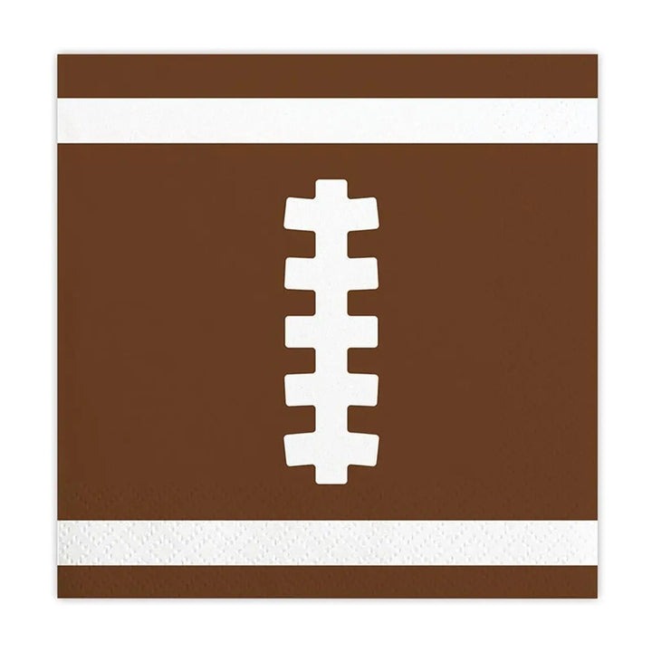 Tailgate Beverage Napkins – 5x5" Football Cocktail Napkins (20pcs) - Josi James - Small Napkins
