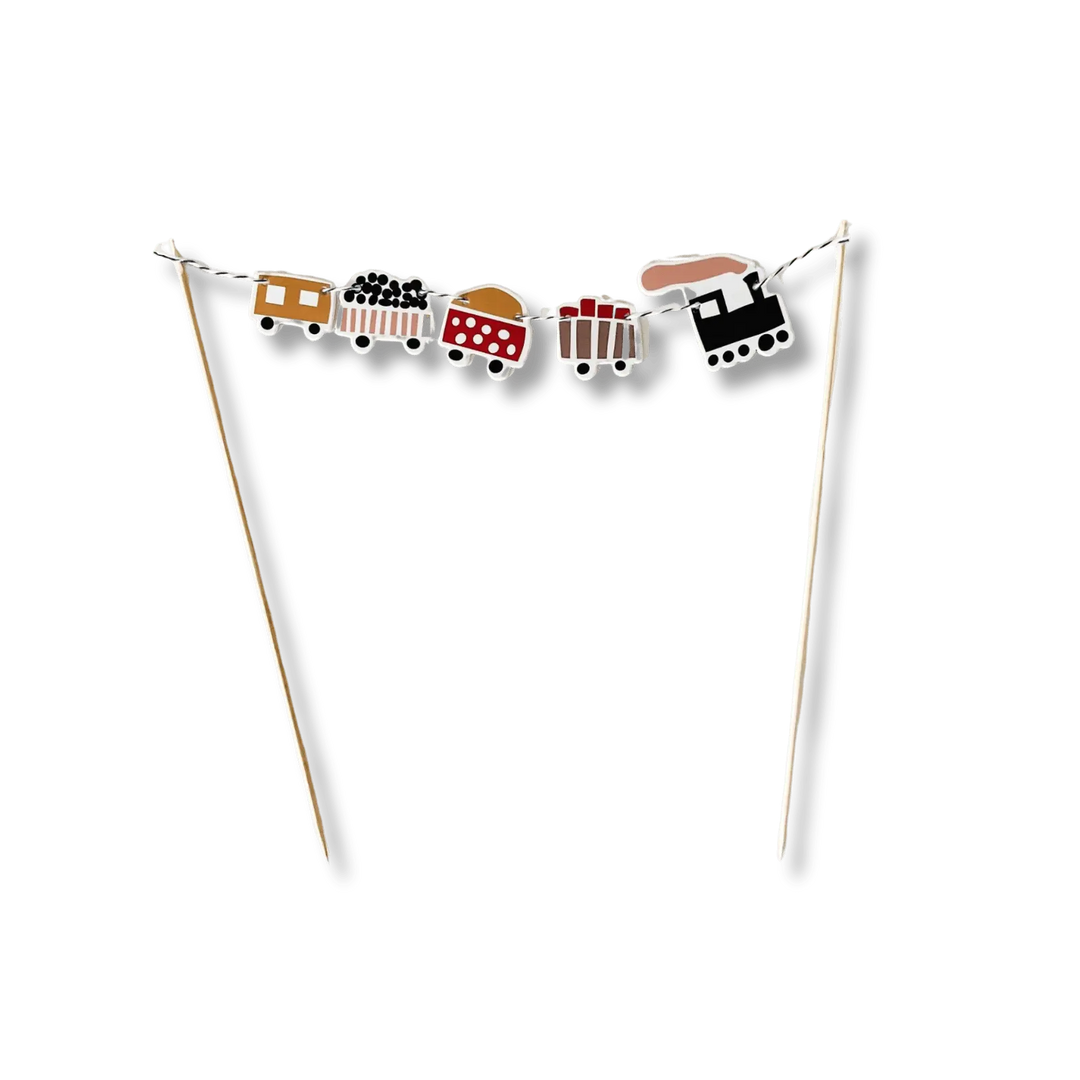 Train Cake Banner - Josi James - Cake Banner