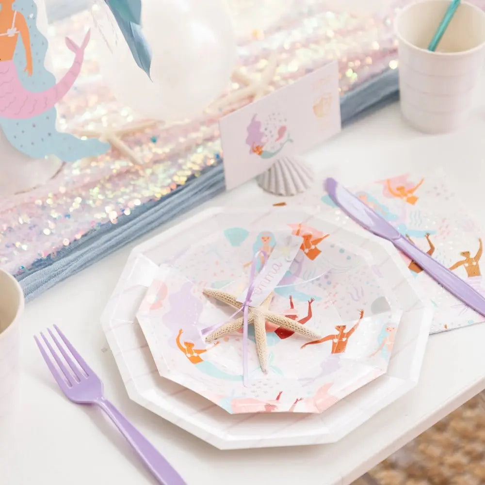 Under the Sea, Mermaid Temporary Tattoos | Mermaid Party Favors - Josi James - Temporary Tattoos
