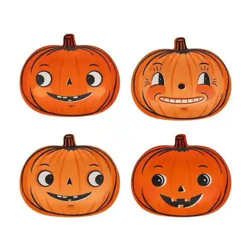 Vintage Pumpkin Bamboo Plates - Josi James - Bamboo Plates