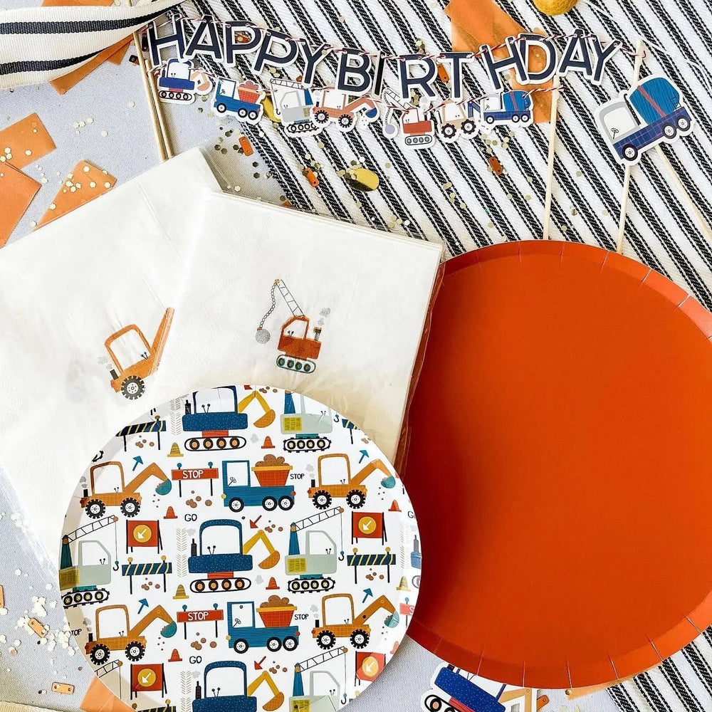 Builder Small Disposable Paper Napkins (16pcs) - Josi James - Small Napkins