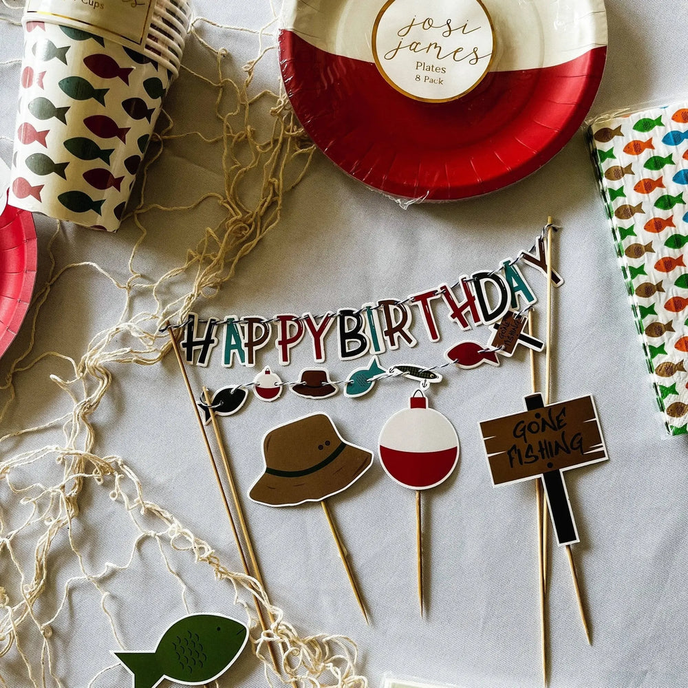 Fishing Cake Banner - Josi James - Cake Banner