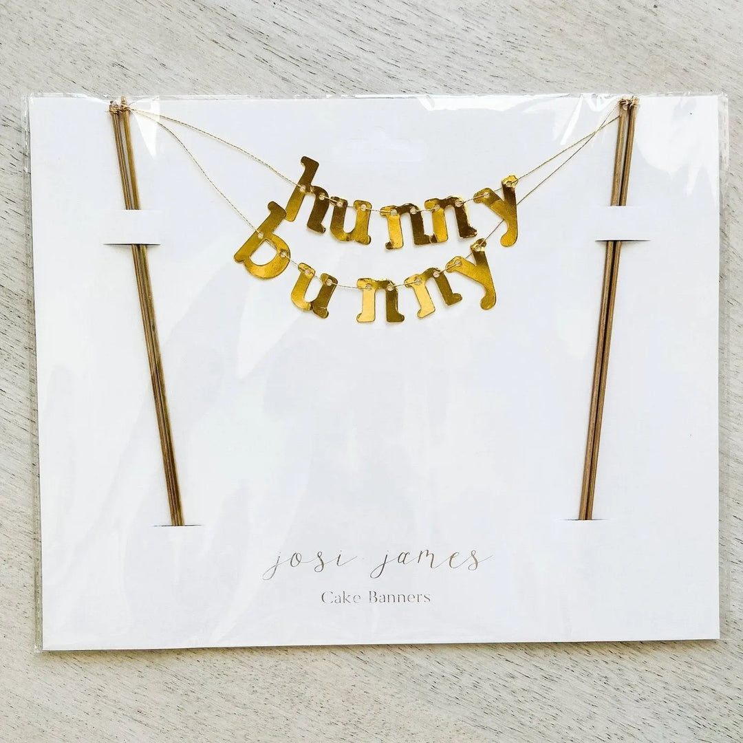 Hunny Bunny Cake Topper - Josi James - Cake Banner