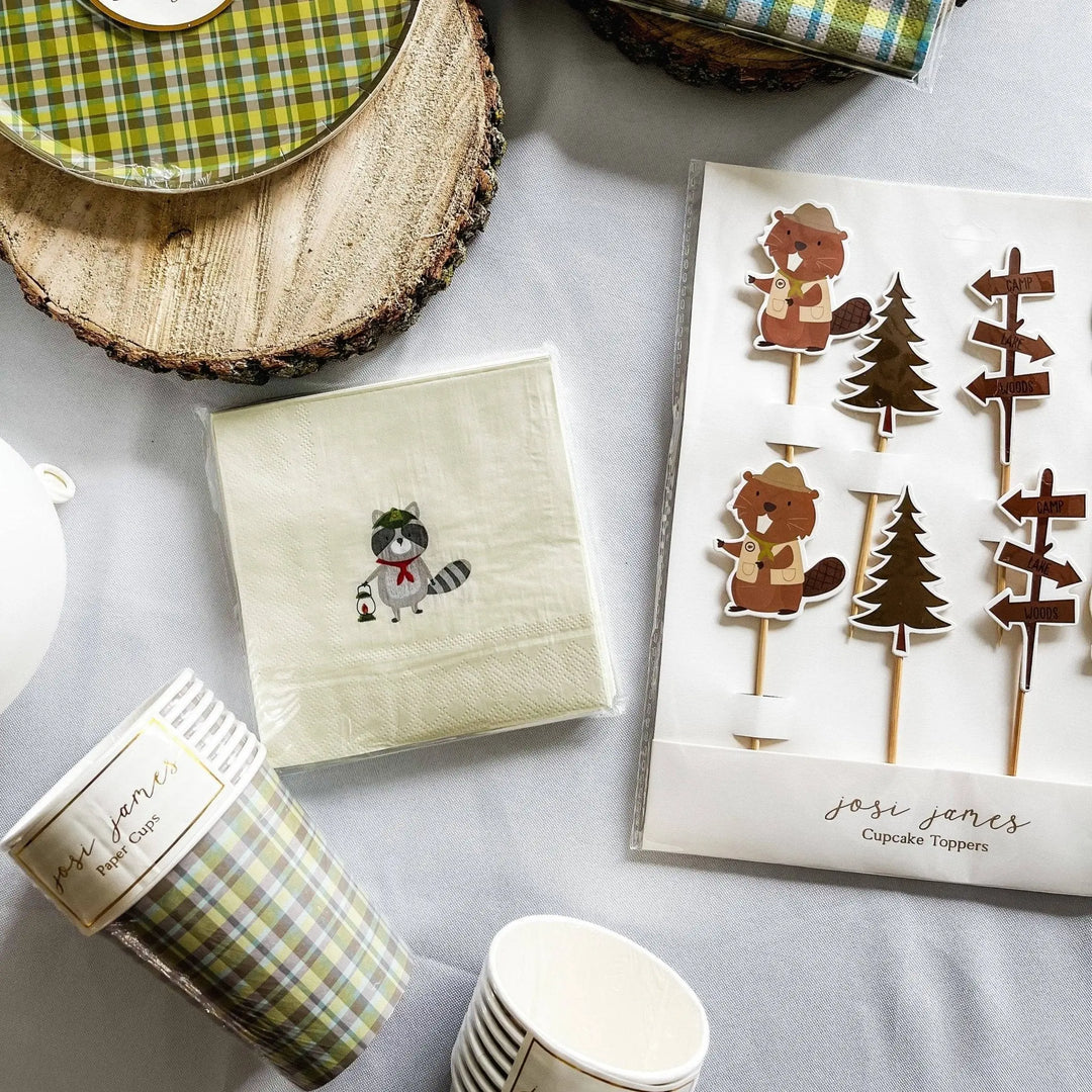 Scout Small Disposable Paper Napkins (16pcs) - Josi James - Small Napkins